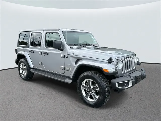 Silver 2020 Jeep Wrangler Unlimited Sahara for sale in Eden, NC