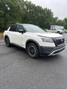 White 2023 Nissan Pathfinder SV for sale in Eden, NC