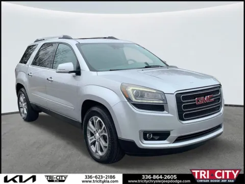 Silver 2015 GMC Acadia SLT-1 for sale in Eden, NC