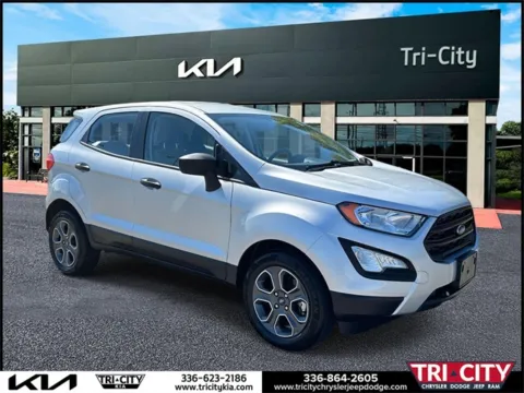 Silver 2021 Ford EcoSport S for sale in Eden, NC
