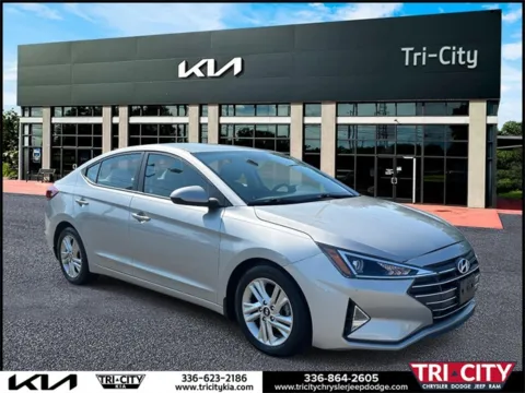 Silver 2020 Hyundai Elantra SEL for sale in Eden, NC