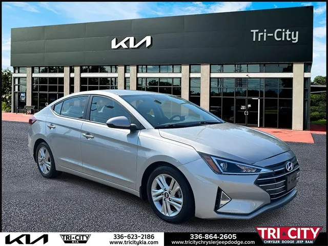 Silver 2020 Hyundai Elantra SEL for sale in Eden, NC