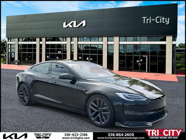 Black 2021 Tesla Model S Plaid for sale in Eden, NC