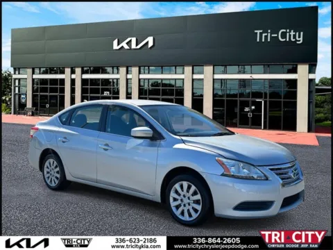 Silver 2014 Nissan Sentra SV for sale in Eden, NC