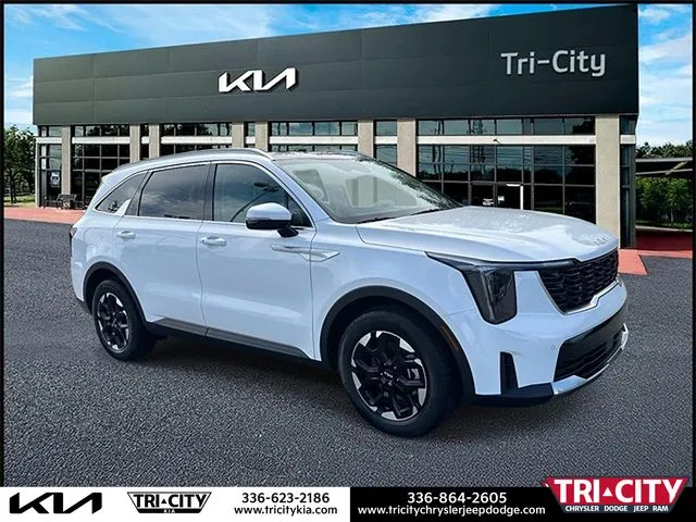 White 2026 Kia Sorento S for sale in Eden, NC