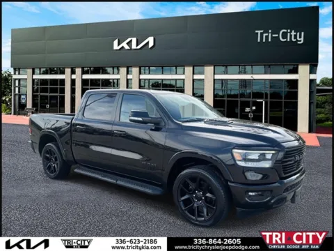 Black 2022 Ram 1500 Laramie for sale in Eden, NC