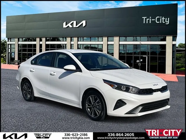 White 2023 Kia Forte LXS for sale in Eden, NC