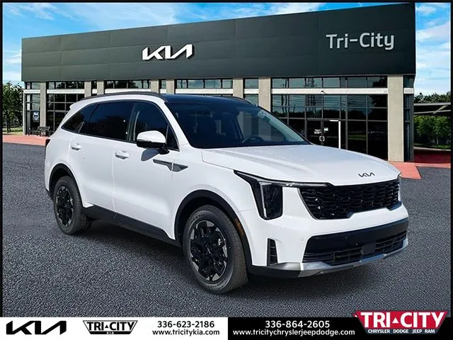 White 2026 Kia Sorento S for sale in Eden, NC