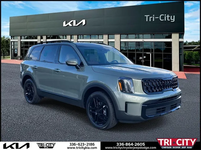 Green 2025 Kia Telluride EX X-Line for sale in Eden, NC
