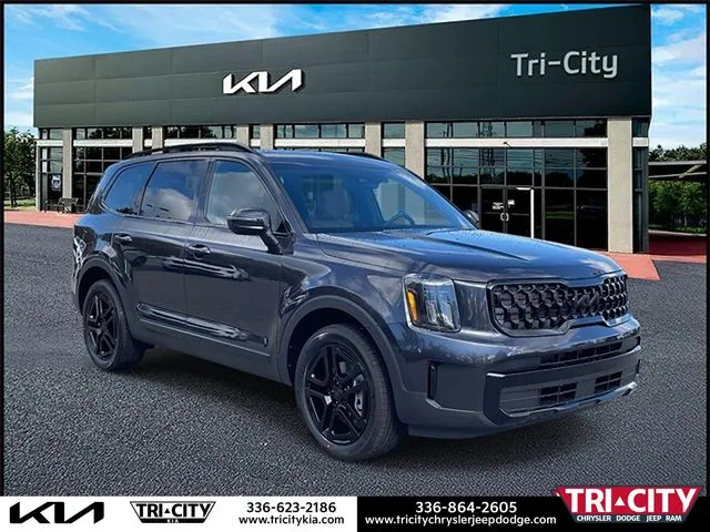 Gray 2025 Kia Telluride EX X-Line for sale in Eden, NC