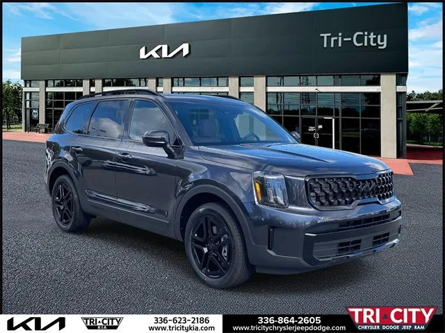 Gray 2025 Kia Telluride EX X-Line for sale in Eden, NC