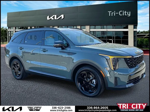 Green 2026 Kia Sorento Hybrid SX Prestige for sale in Eden, NC