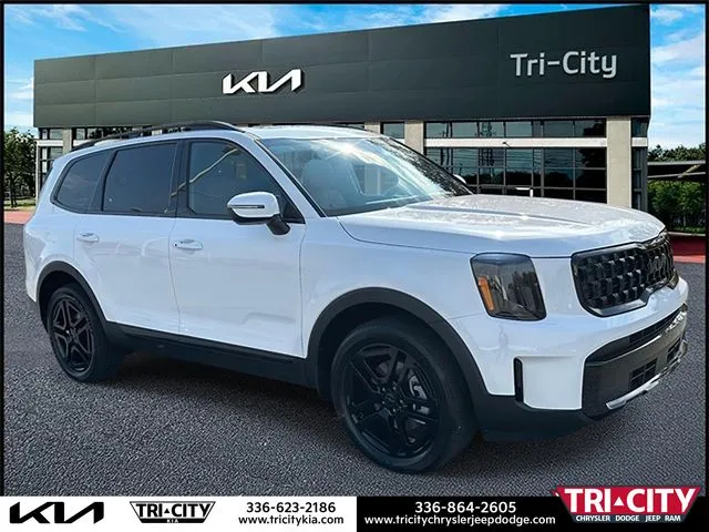 White 2025 Kia Telluride EX X-Line for sale in Eden, NC