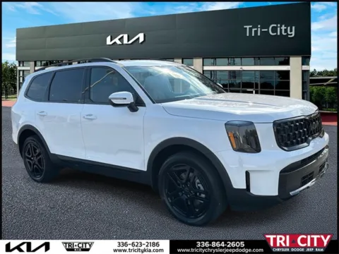White 2025 Kia Telluride EX X-Line for sale in Eden, NC