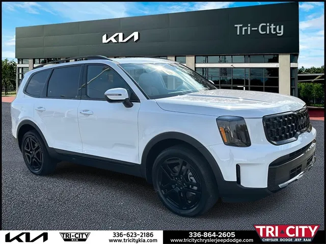 White 2025 Kia Telluride EX X-Line for sale in Eden, NC