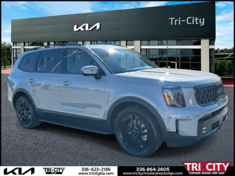 Gray 2025 Kia Telluride SX X-Line for sale in Eden, NC