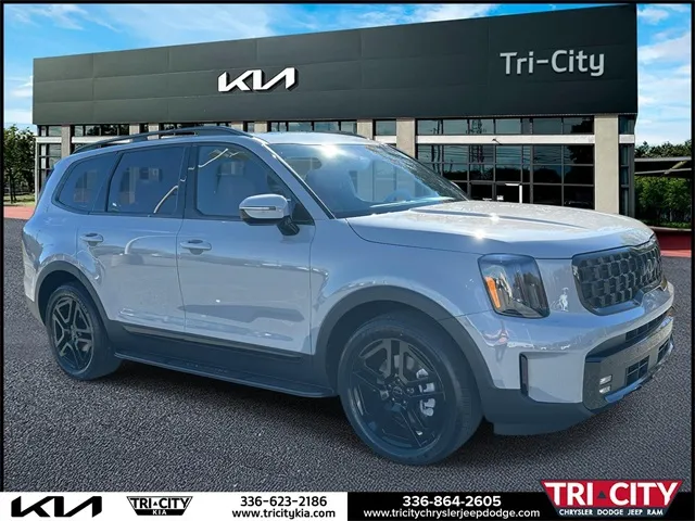 Gray 2025 Kia Telluride SX X-Line for sale in Eden, NC