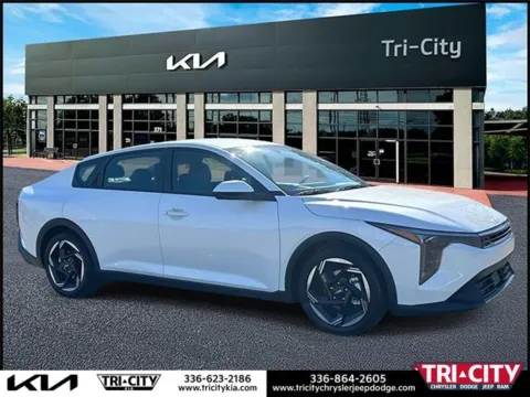 White 2025 Kia K4 EX for sale in Eden, NC