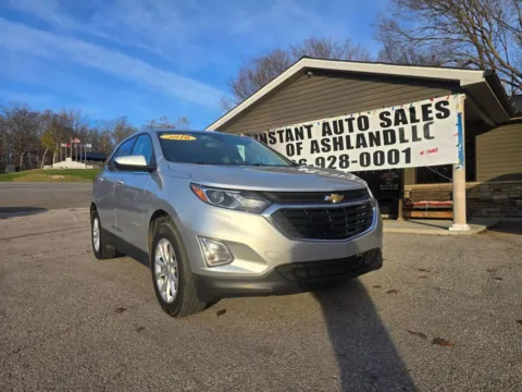 Silver 2018 Chevrolet Equinox LT Sport Utility 4D for sale in Ashland, KY