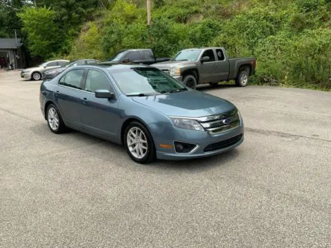 Blue 2012 Ford Fusion SEL Sedan 4D for sale in Ashland, KY