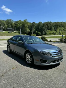 Blue 2012 Ford Fusion SEL Sedan 4D for sale in Ashland, KY
