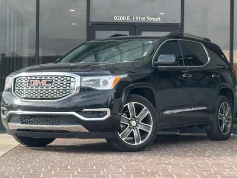 Black 2019 GMC Acadia Denali for sale in Fishers, IN