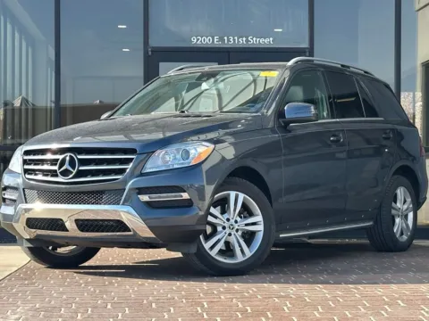 Gray 2014 Mercedes-Benz M-Class ML 350 for sale in Fishers, IN