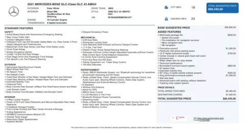 Another view of 2021 Mercedes-Benz GLC 43 AMG for sale in Fishers, IN at AutoGiant USA Fishers