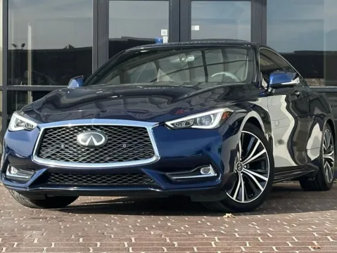 Blue 2022 INFINITI Q60 LUXE for sale in Fishers, IN