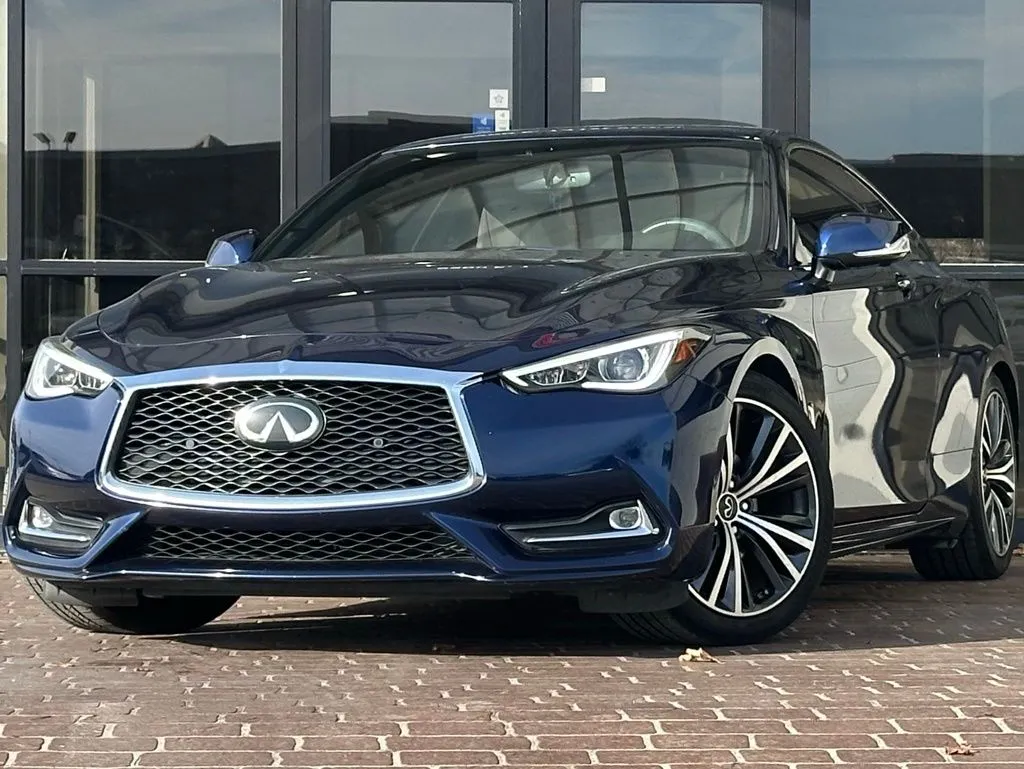 Blue 2022 INFINITI Q60 LUXE for sale in Fishers, IN