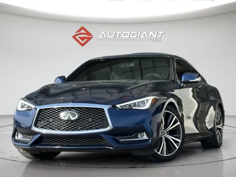 Blue 2022 INFINITI Q60 LUXE for sale in Fishers, IN
