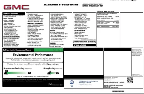 Another view of 2022 GMC Hummer EV Edition 1 for sale in Fishers, IN at AutoGiant USA Fishers