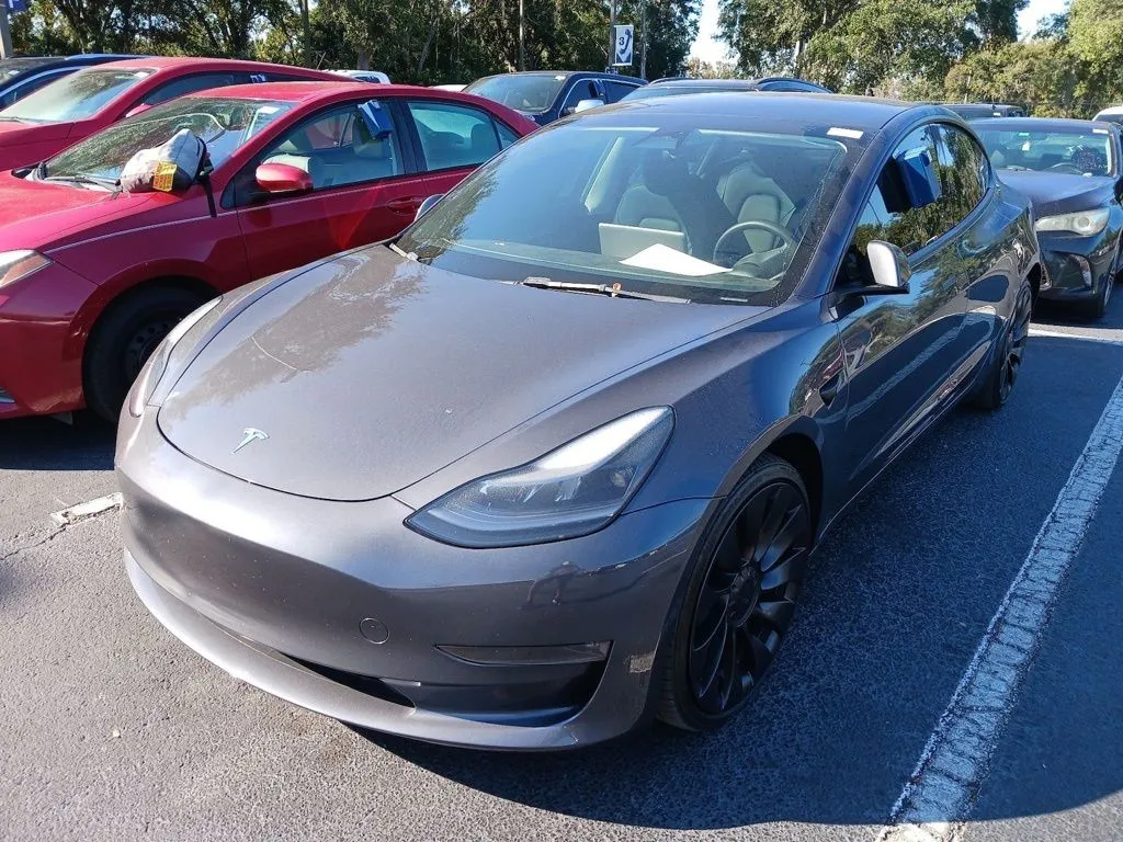 Gray 2023 Tesla Model 3 Performance for sale in Fishers, IN