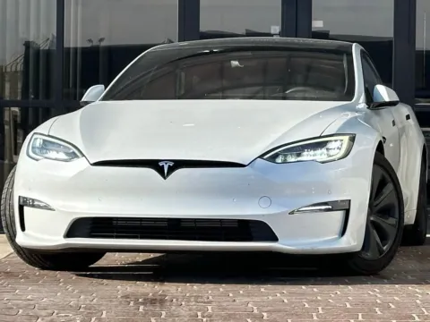 White 2021 Tesla Model S Plaid for sale in Fishers, IN