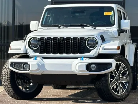 White 2024 Jeep Wrangler High Altitude 4xe for sale in Fishers, IN