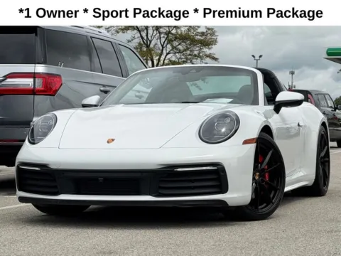 White 2023 Porsche 911 Targa 4S for sale in Fishers, IN