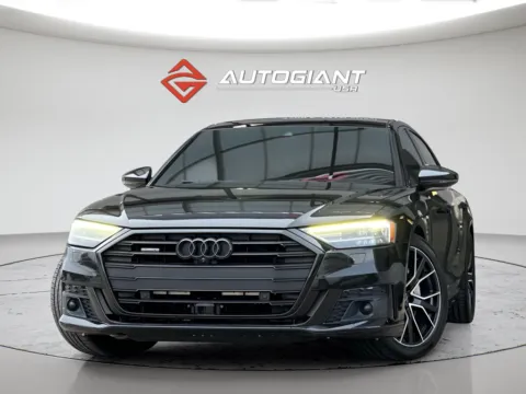 Black 2021 Audi A8 L 55 for sale in Fishers, IN