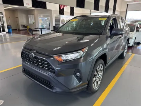 Gray 2020 Toyota RAV4 XLE Premium for sale in Fishers, IN