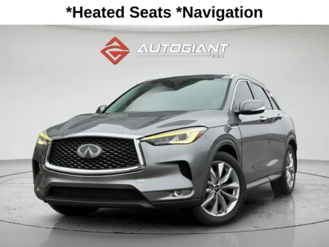 Gray 2020 INFINITI QX50 LUXE for sale in Fishers, IN