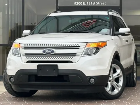 White 2011 Ford Explorer Limited for sale in Fishers, IN