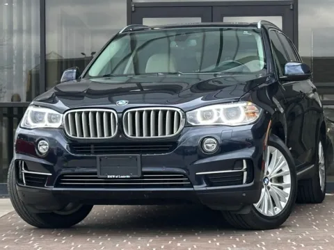 Blue 2016 BMW X5 xDrive50i for sale in Fishers, IN