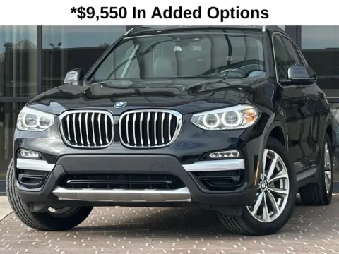 Black 2019 BMW X3 sDrive30i for sale in Fishers, IN
