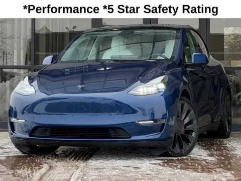 Blue 2021 Tesla Model Y Performance for sale in Fishers, IN
