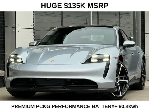 Silver 2020 Porsche Taycan 4S for sale in Fishers, IN