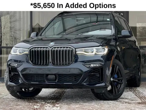 Black 2022 BMW X7 M50i for sale in Fishers, IN