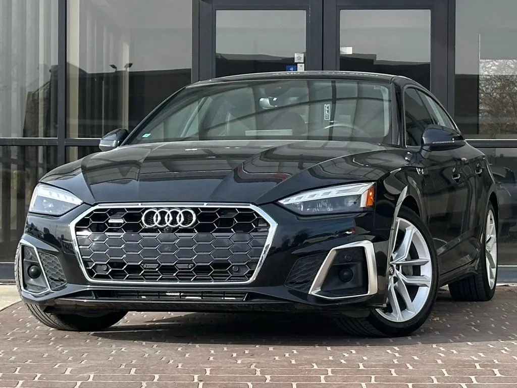 Black 2024 Audi A5 Sportback 45 S line Premium Plus for sale in Fishers, IN