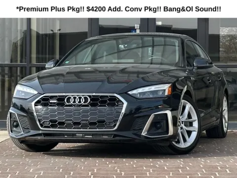 Black 2024 Audi A5 Sportback 45 S line Premium Plus for sale in Fishers, IN