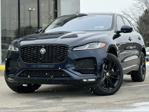 Blue 2021 Jaguar F-PACE P250 S for sale in Fishers, IN