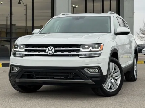 White 2019 Volkswagen Atlas SEL Premium for sale in Fishers, IN