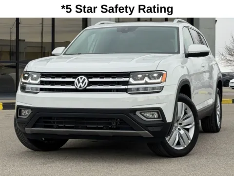 White 2019 Volkswagen Atlas SEL Premium for sale in Fishers, IN